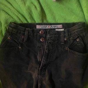 Black Zena High waisted jeans